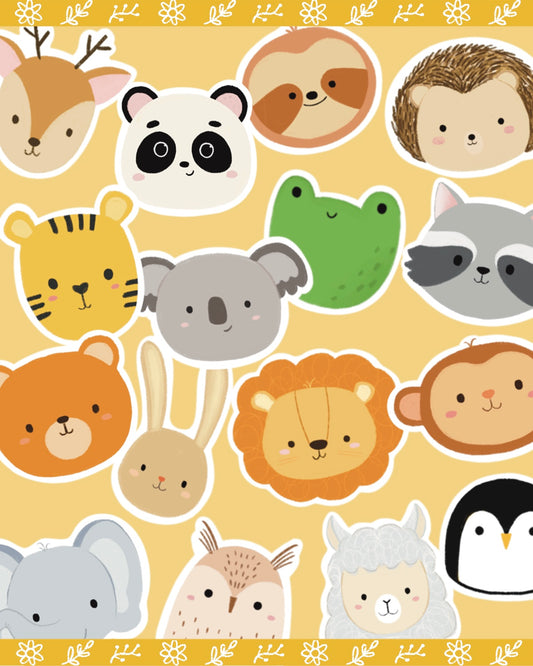 Digitális állati karakterek (24 db)