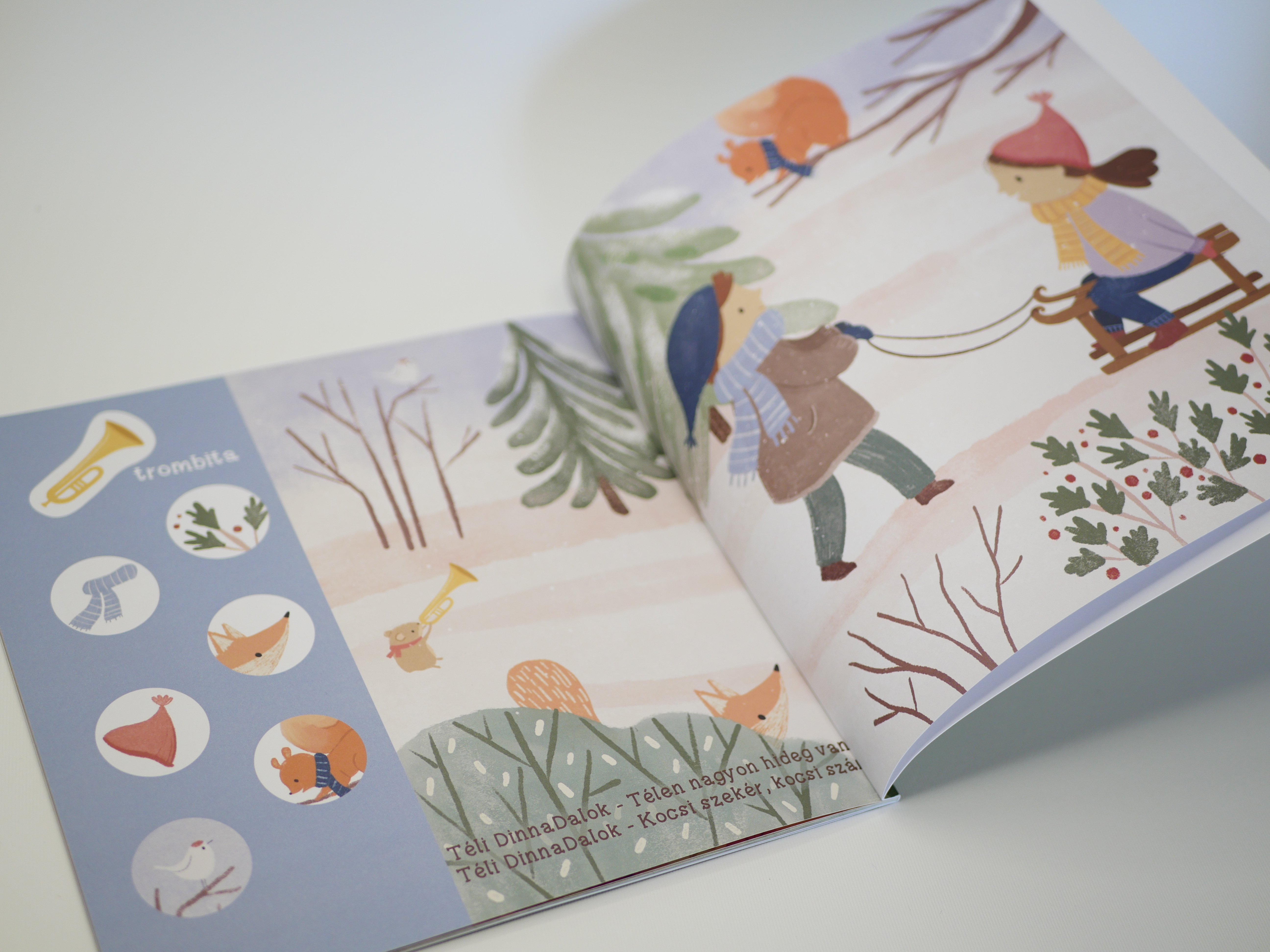 Sárga buszos interaktív könyv